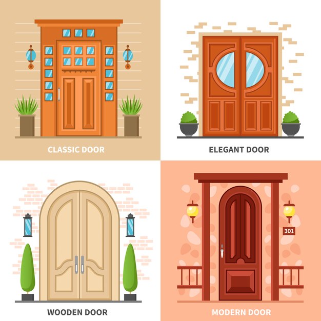 ドア 画像 無料のベクター ストックフォト Psd