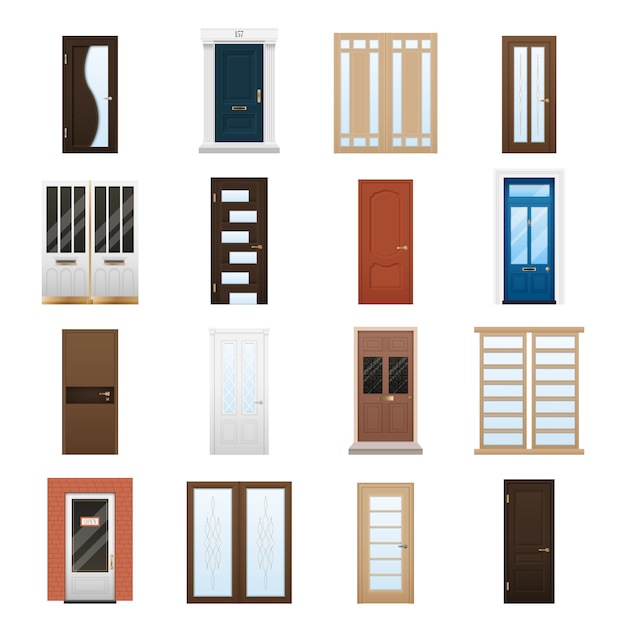 House doors set