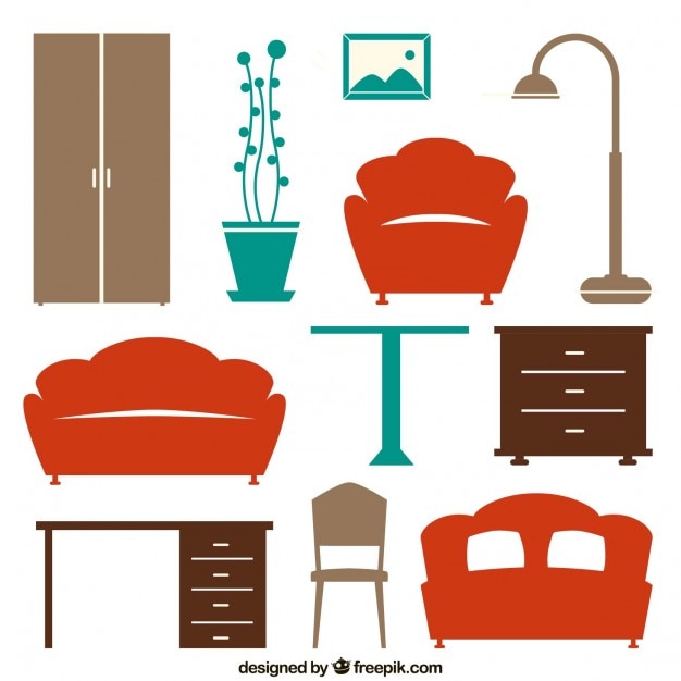 House furniture icons