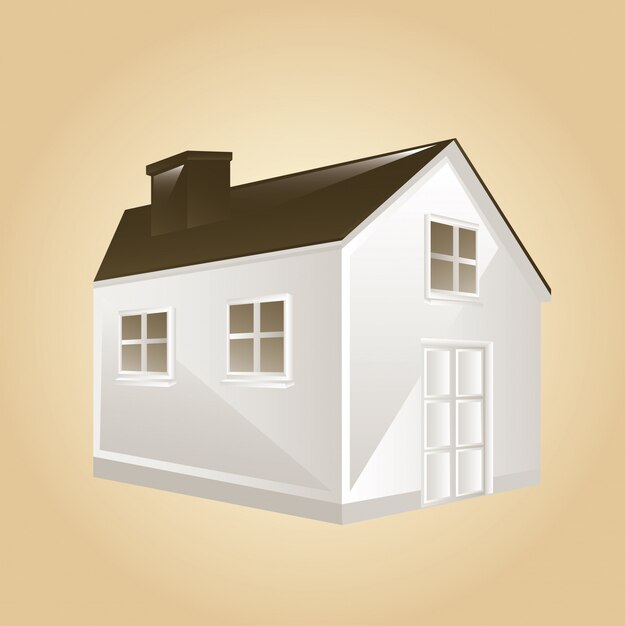 house illustration 