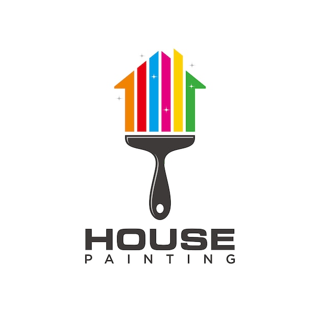 Download Free House Painting Logo Template Premium Vector Use our free logo maker to create a logo and build your brand. Put your logo on business cards, promotional products, or your website for brand visibility.