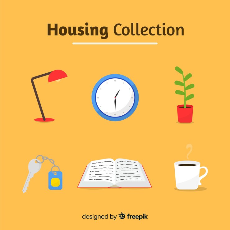 Free Vector housing elements collection