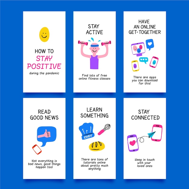 How to stay positive during the coronavirus instagram posts