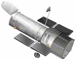 Free vector the hubble space telescope