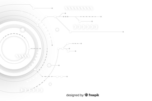 Hud technology background abstract style