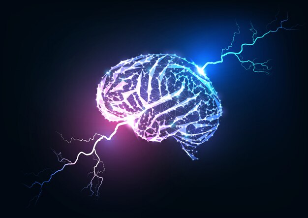 Bright brain | Free Vector