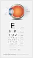 Free vector human eye anatomy