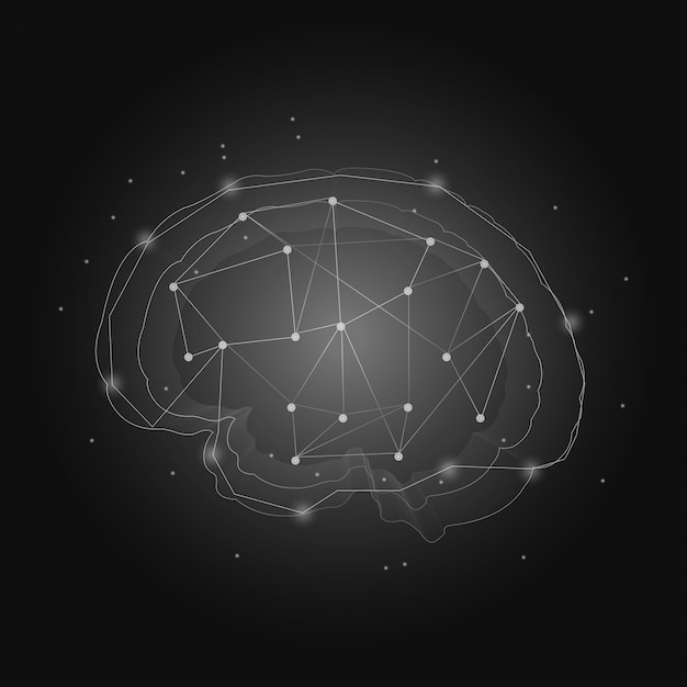 Бесплатное векторное изображение Нервная система человека