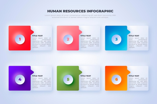 Людские ресурсы инфографики