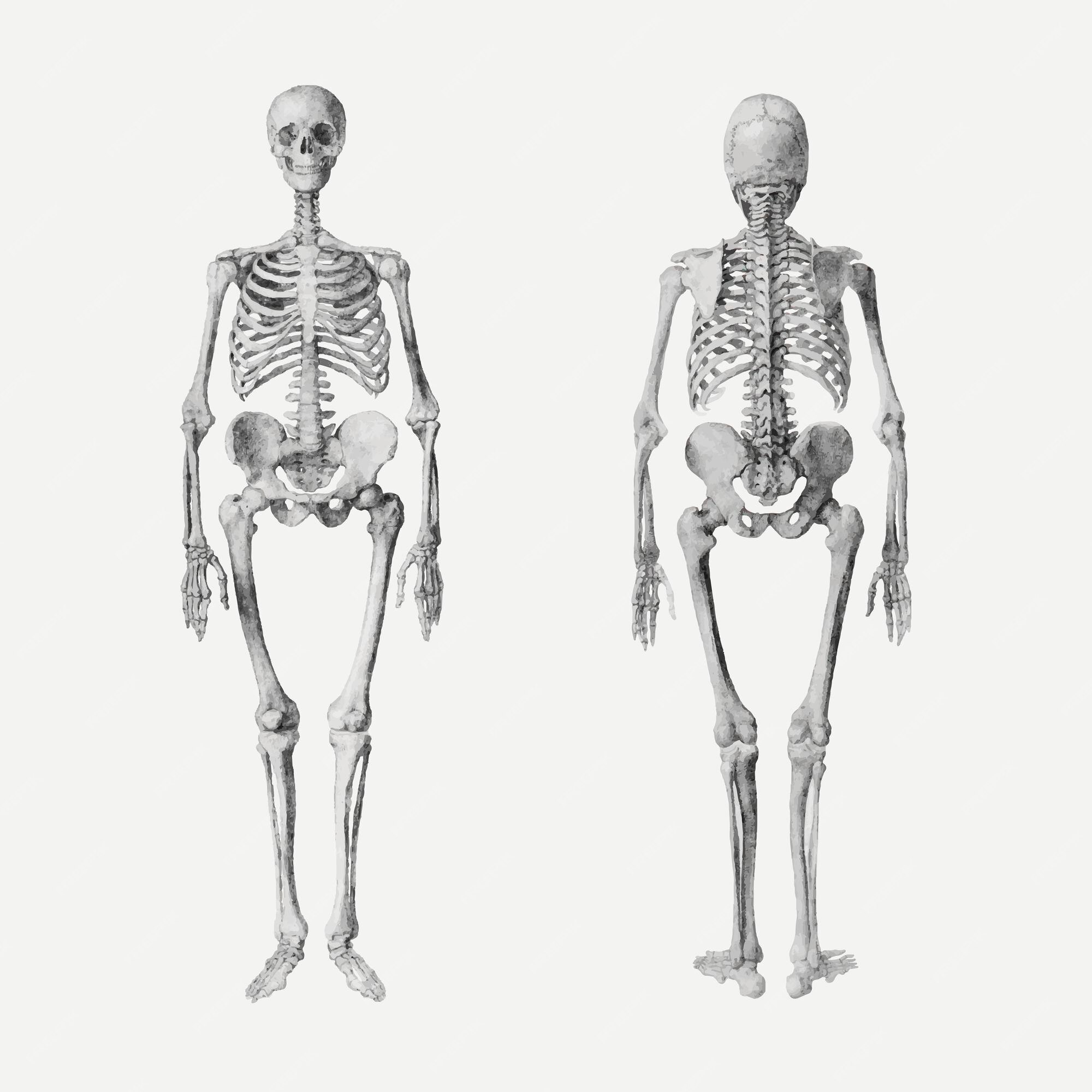 Skeleton back