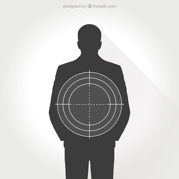 Free vector human target