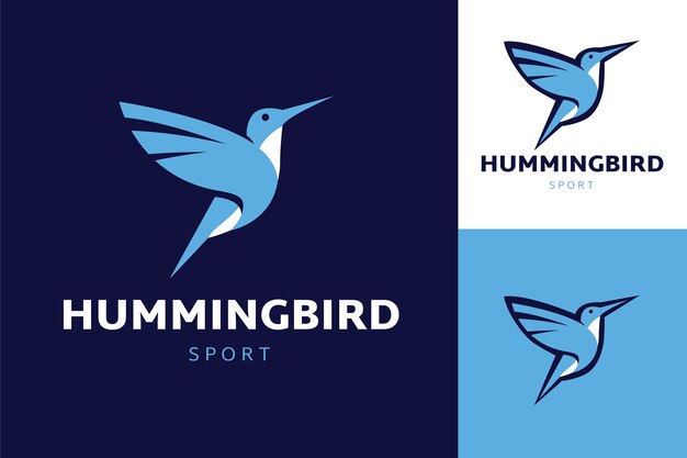 Hummingbird  logo template