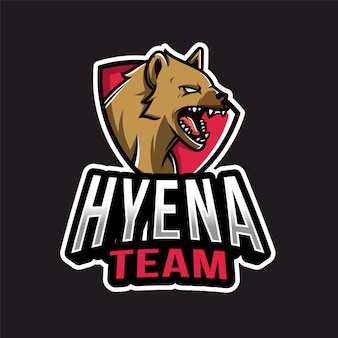 Hyena esport logo Premium Vector
