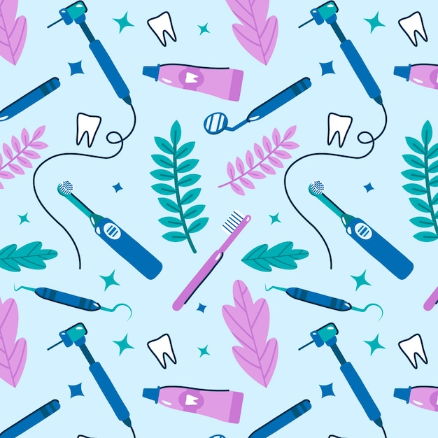 Free vector hygiene pattern design