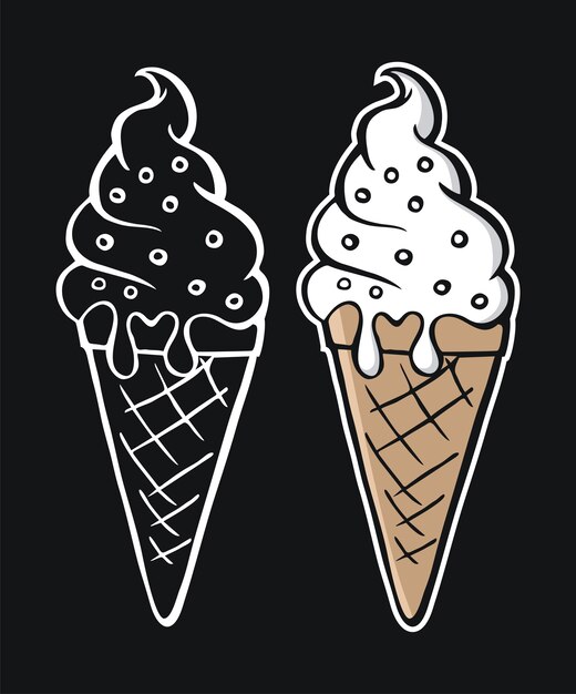 Download Free Retro Icecream Images Free Vectors Stock Photos Psd Use our free logo maker to create a logo and build your brand. Put your logo on business cards, promotional products, or your website for brand visibility.