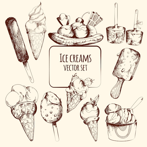 Ice cream sketch