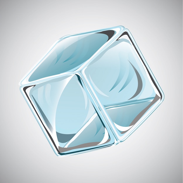 Free vector ice cube