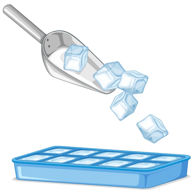 Ice Cube Tray Stock Photo - Download Image Now - Ice Cube, Tray
