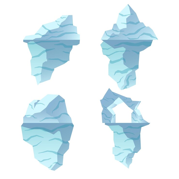 무료 Vector 빙산 그림 모음