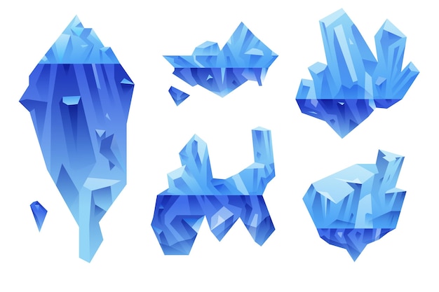 氷山パックのデザイン