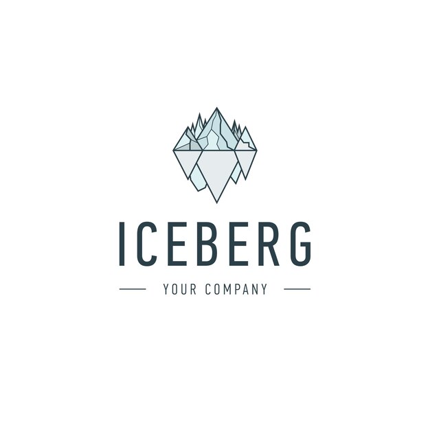 Download Free Iceberg Triangle Of Cold Mountain Abstract Vector And Logo Design Use our free logo maker to create a logo and build your brand. Put your logo on business cards, promotional products, or your website for brand visibility.