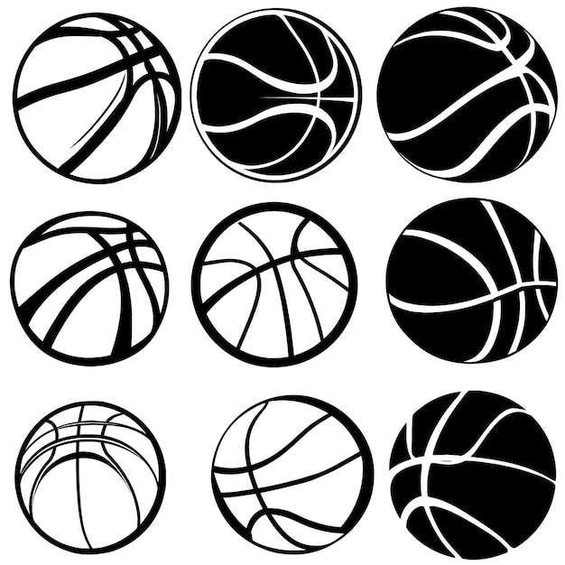 icon doodle basketball