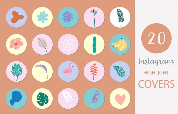 Instagram Highlight Cover Images Free Vectors Stock Photos Psd