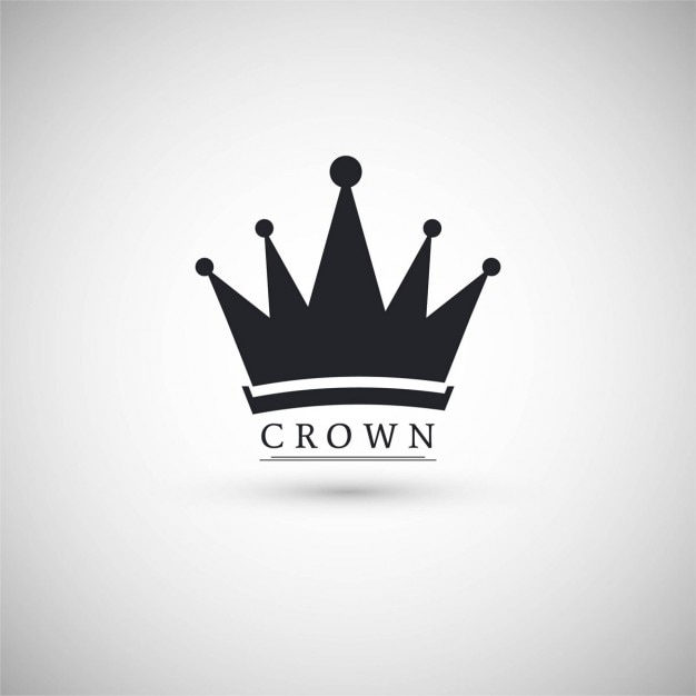 Free vector icon with a crown