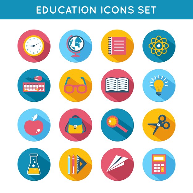 Icons about education