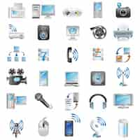 Free vector icons about technology