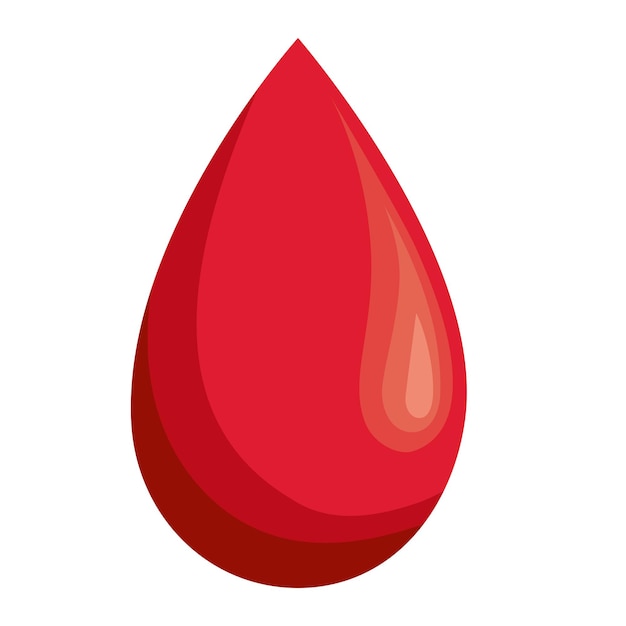 Free vector icons of blood drop isolated