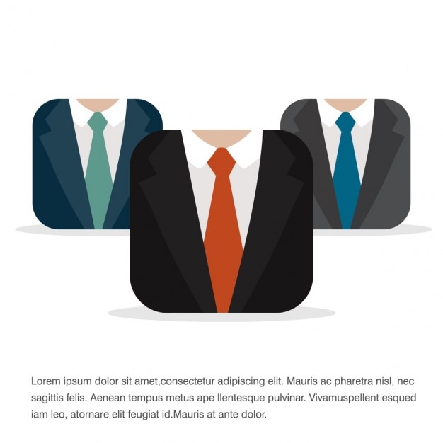 Free vector icons of a businessman