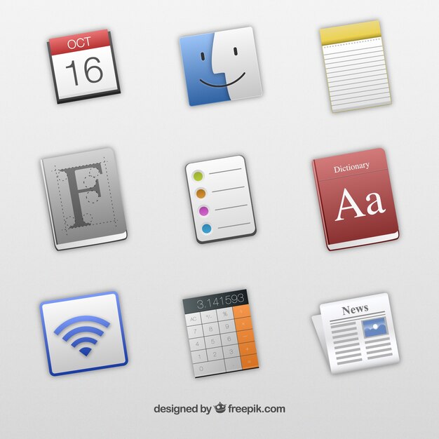 Icons for mac apps