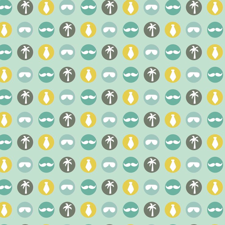 Free Vector icons pattern background