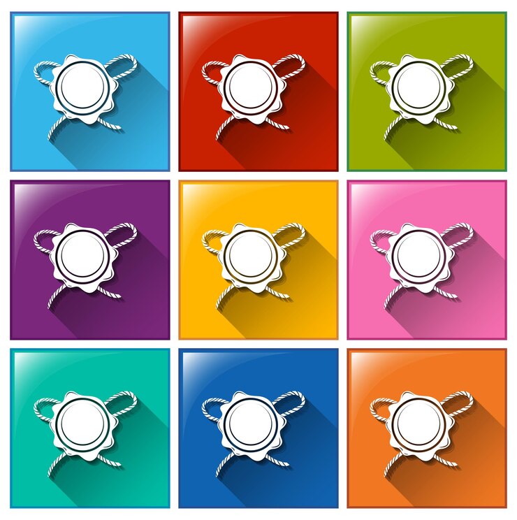 Free Vector icons with school medals