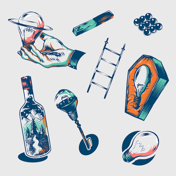 Free Vector idea concept