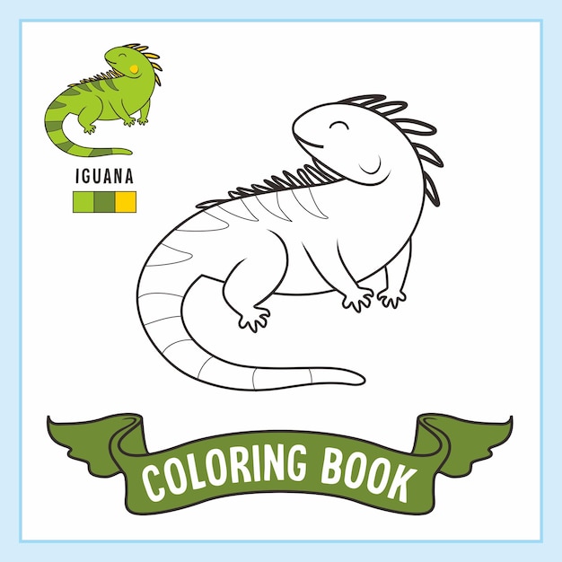 57 Iguana Animal Coloring Pages  Free