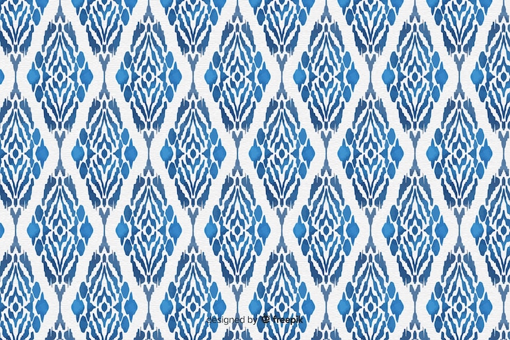 Free Vector ikat background