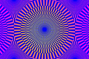 Illusion violet effect background