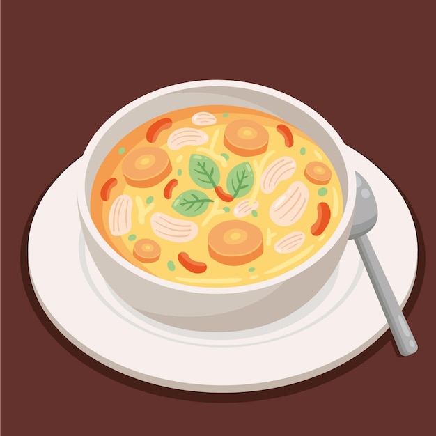 Illustrated delicious comfort food