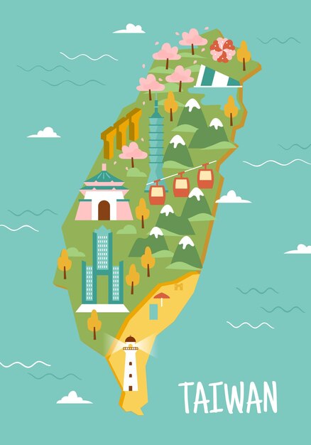 Img Freepik Com Free Vector Illustrated Taiwan