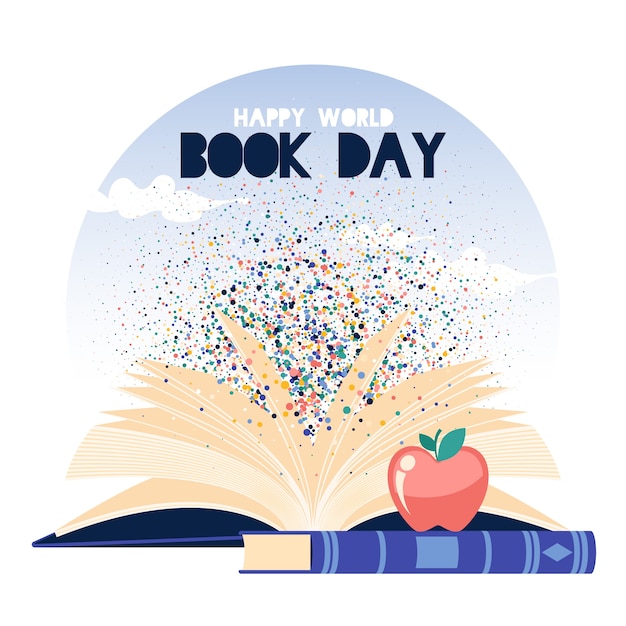 Illustrated world book day