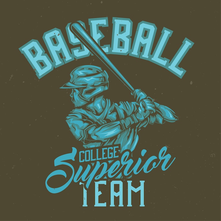 मुफ़्त वेक्टर illustration of baseball player