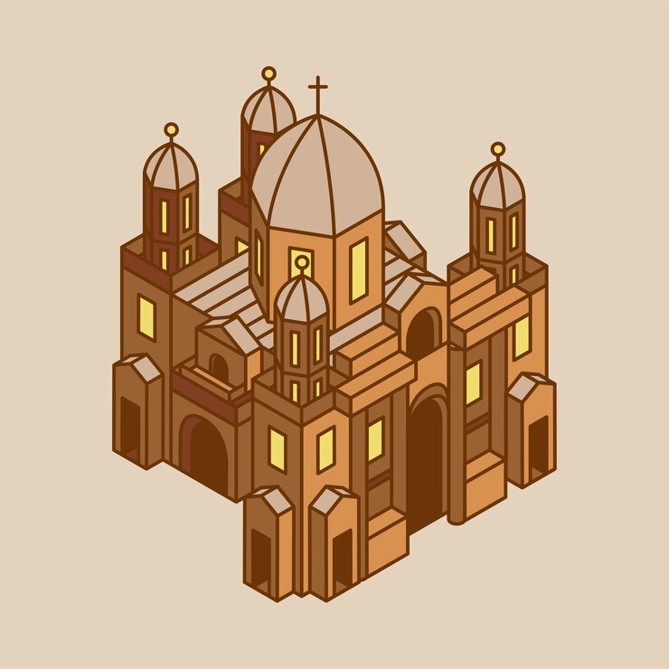 Free Vector illustration of berlin museum in germany