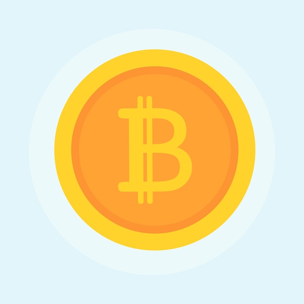 Free vector illustration of bitcoin concept