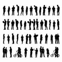 Free vector illustration of business people