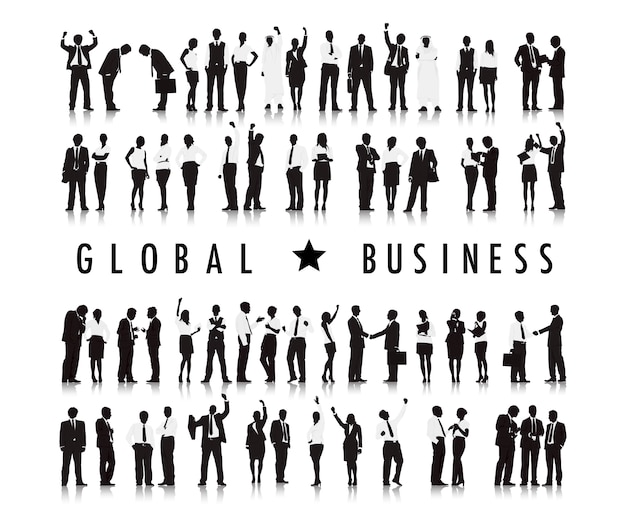 Illustration of business people