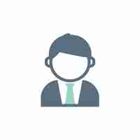 Free vector illustration of businessman