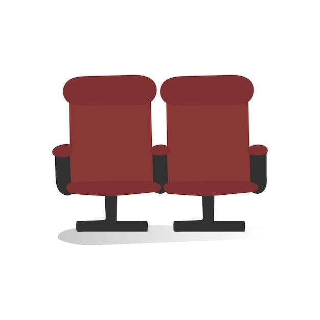 Free vector illustration of chairs