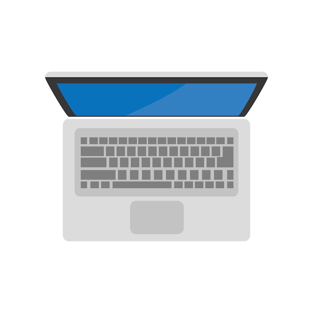 Free vector illustration of computer icon